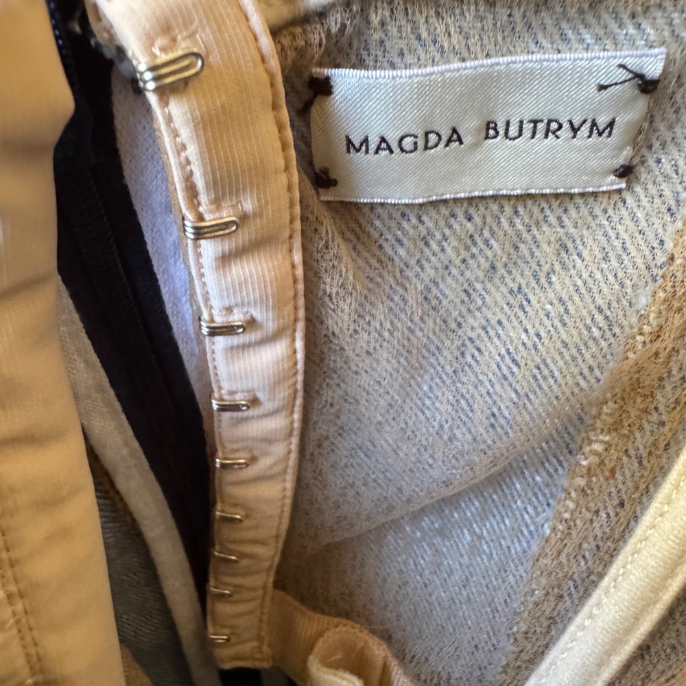Magda Butrym Bustier Light Blue Denim Dress - Picture 4 of 4